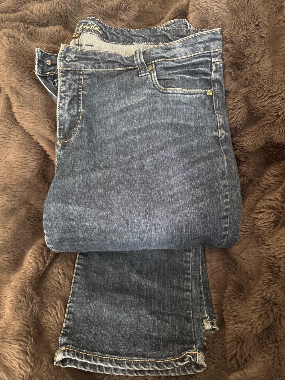 Kut from the Kloth Women’s Straight Leg Jeans - Dark Blue Wash